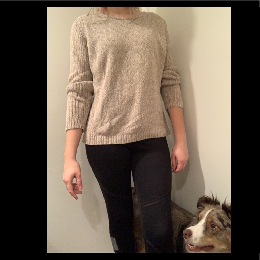 Tan sweater